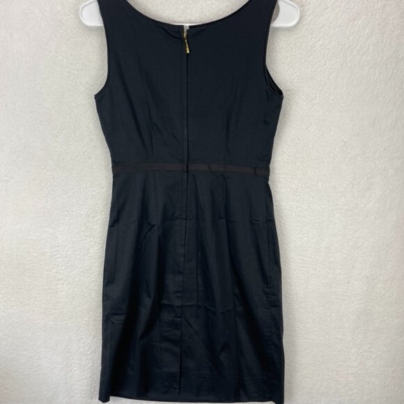 Kate Spade Dress Women’s 0 Black Sleeveless Round Neck Short Shift Classic - Picture 6 of 9